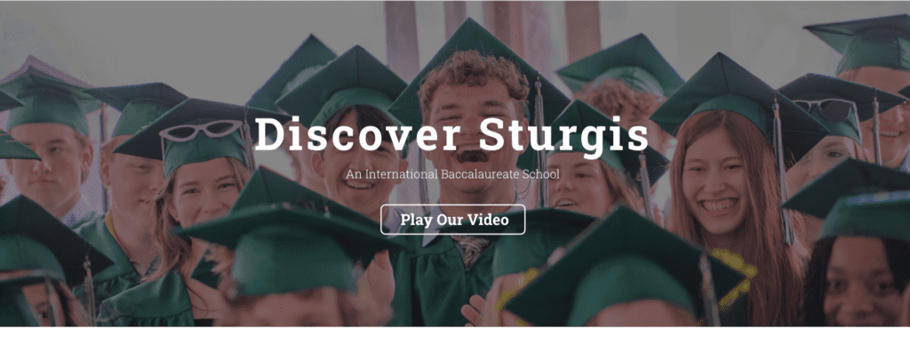 Video section of Sturgis homepage